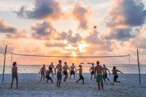 Voley in san blas